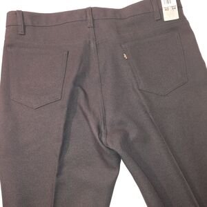 NWT Vntg 90s Black Label Levi's Dacron Pants, Made In USA. 42x34